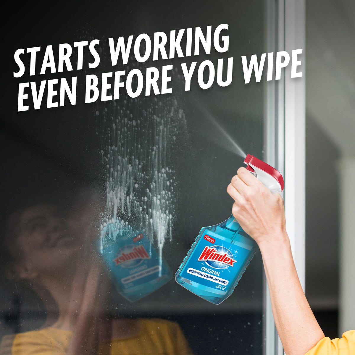 Glass & Window Cleaner Spray Bottle 23 oz D7848
