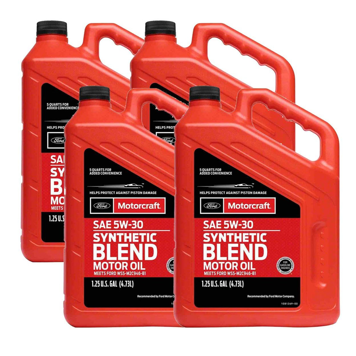 5W-30 Synthetic Blend Motor Oil 20 Quart R4451