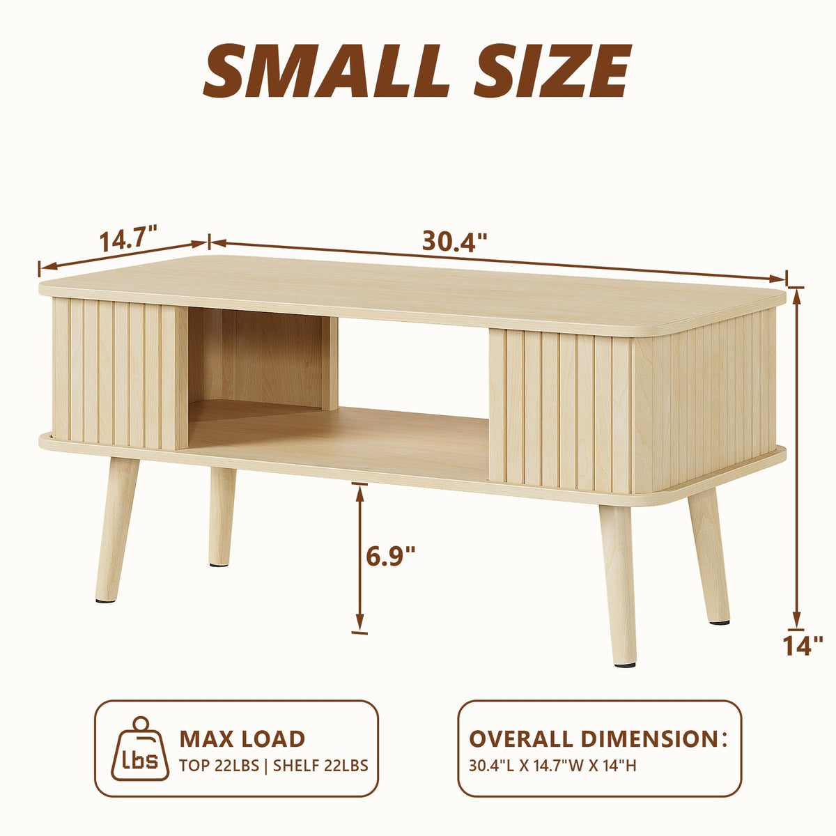 Coffee Table with Storage G886682