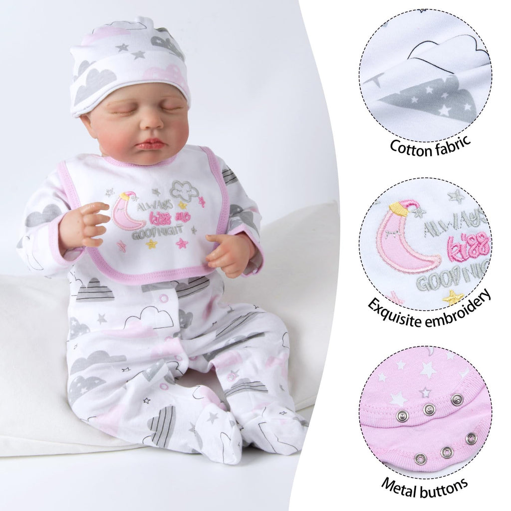 Reborn Baby Doll Clothes 20-22 Inch T687661