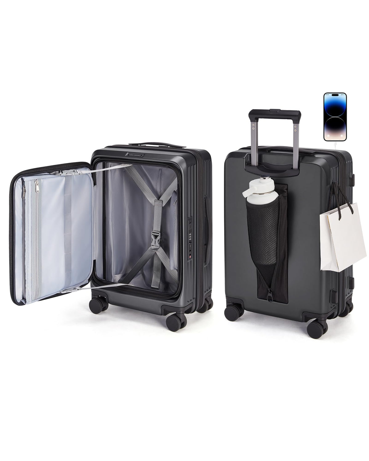 20" Expandable Carry-On Black G45494