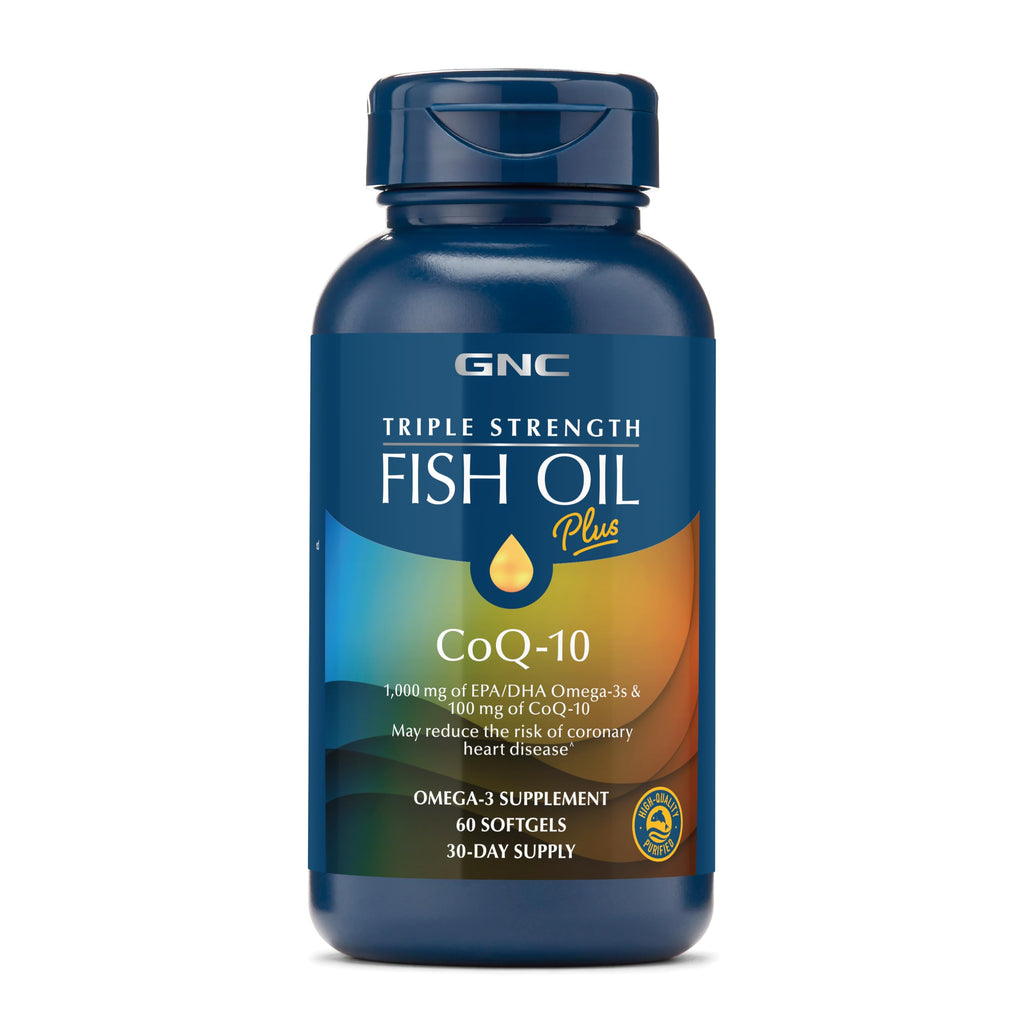 Fish Oil Plus CoQ10 Omega 3 Supplement T85008