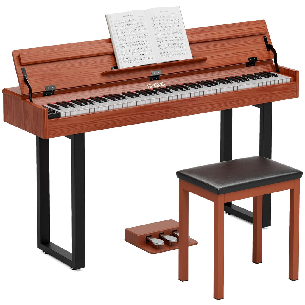 88 Key Weighted Digital Piano with Triple Pedals P36466