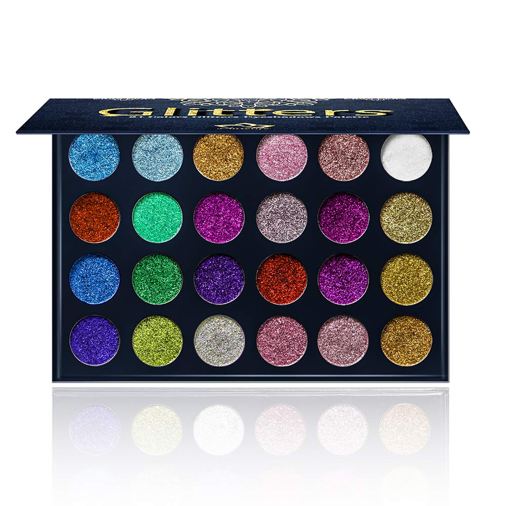 24 Color Pressed Glitter Eyeshadow Palette S334