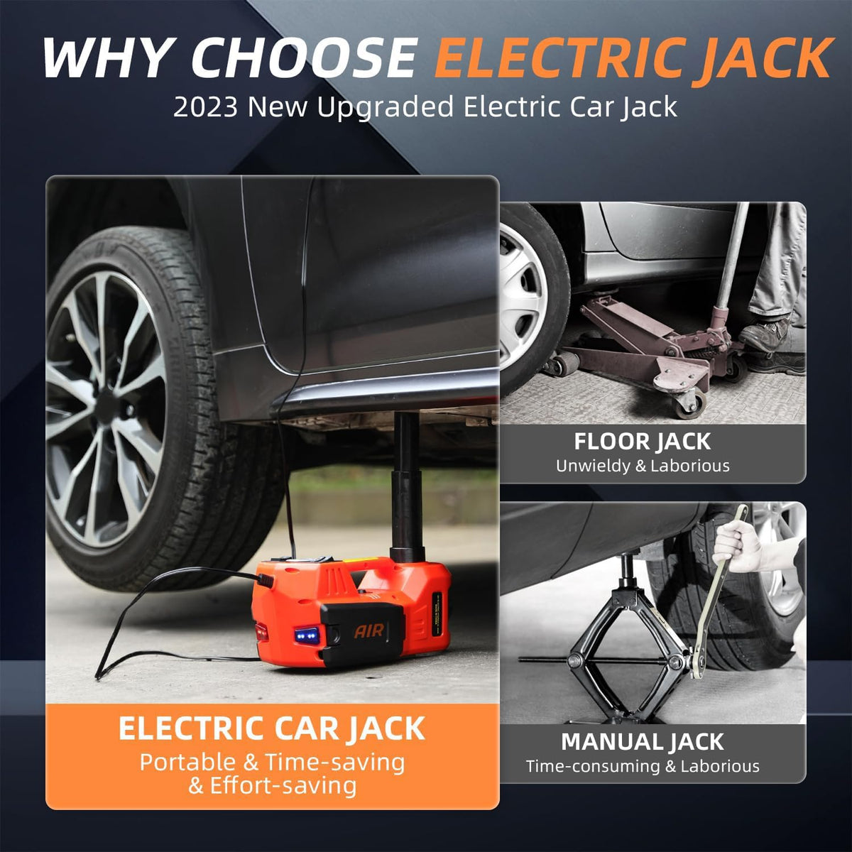 5 Ton 12V Electric Car Jack Kit Y140342