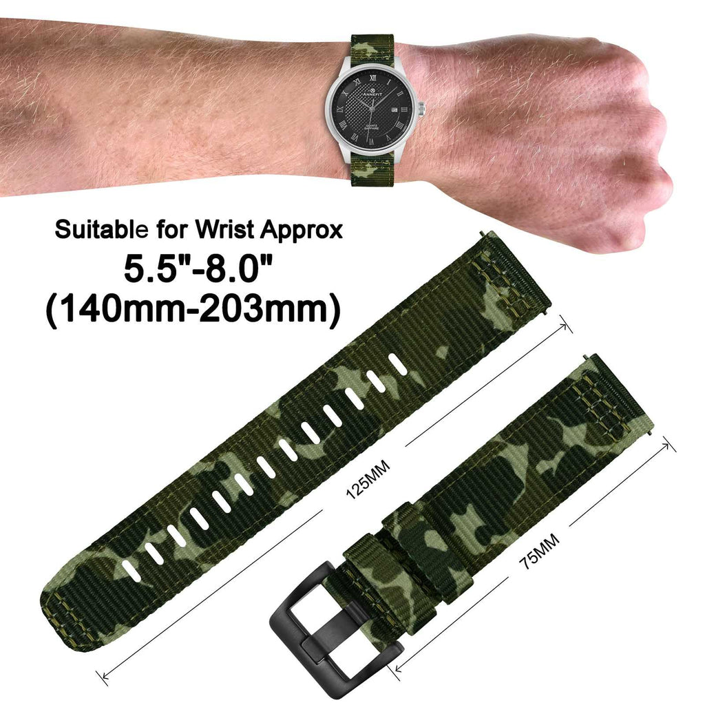 Quick Release Nylon Watch Band F468116
