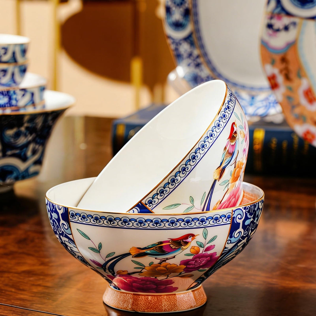 Bone China Dinnerware Set for 4, 12-Piece T36231