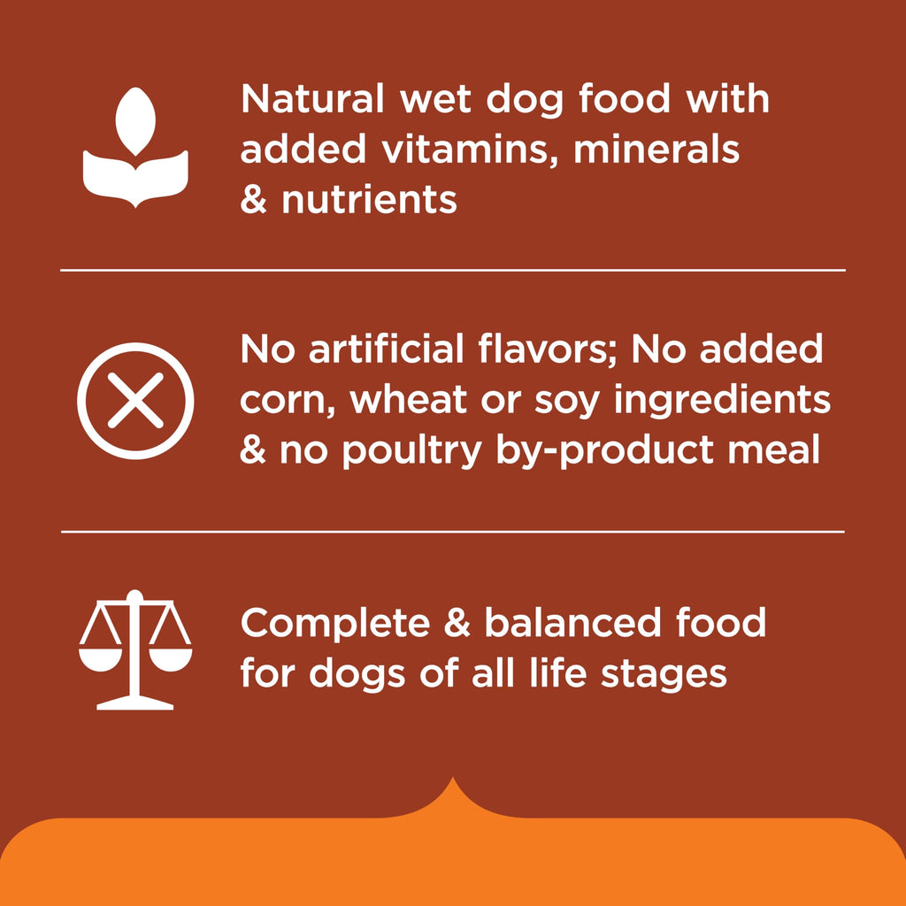 Savory Favorites Wet Dog Food Variety Pack, 8 oz Tubs E831339