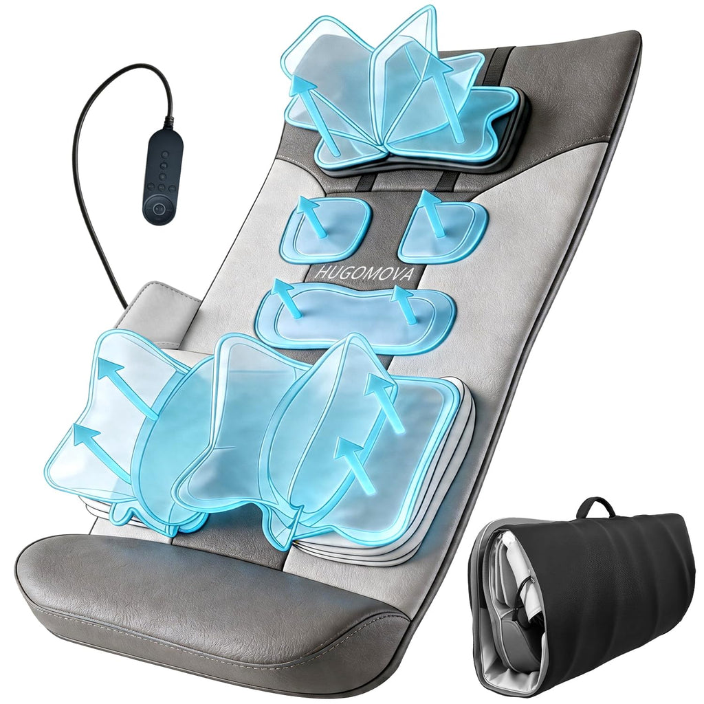Foldable Full Body Stretching Massage Mat with Airbags J793644