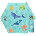 Self Inflating Hexagon Playpen Mat 52" x 45" Non-Slip Cushioned Baby Play Mat I899246