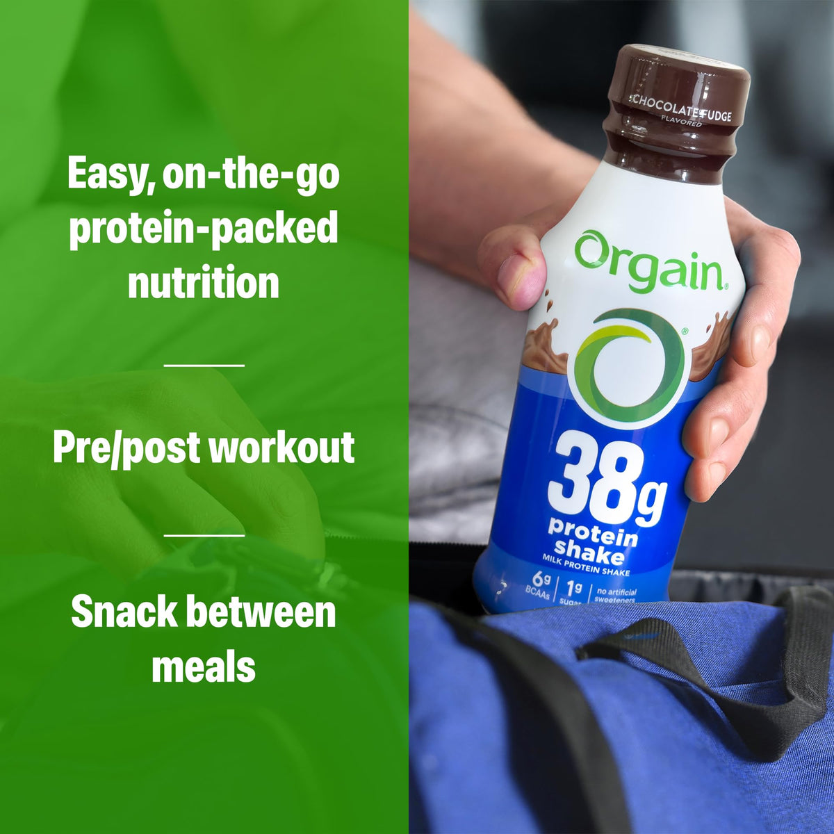 High Protein Grass-Fed Shake, Vanilla, 14 oz, 12pk C220