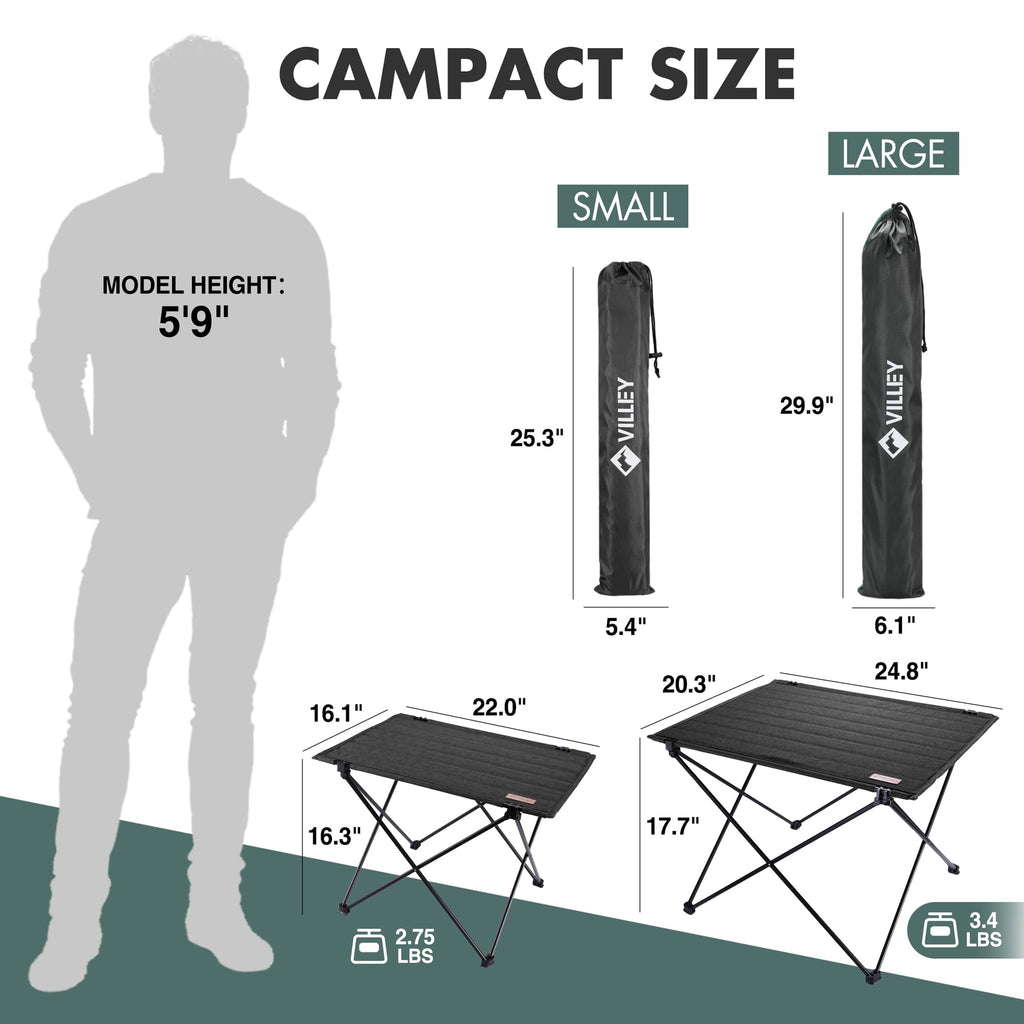 Folding Camping Table with Carry Bag Q861