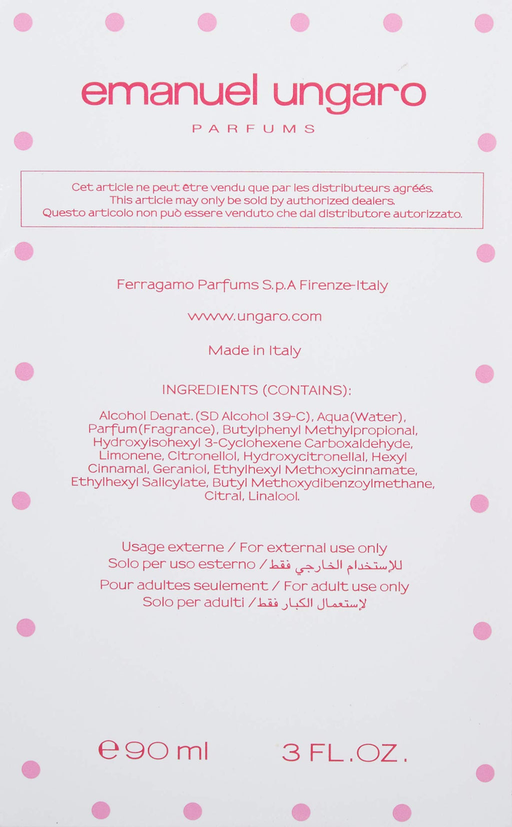 Eau De Toilette Spray 3.0 Ounce O94835