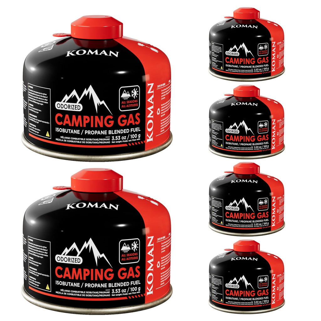 Isobutane Propane Fuel Canister 4 oz 6 Pack S177918