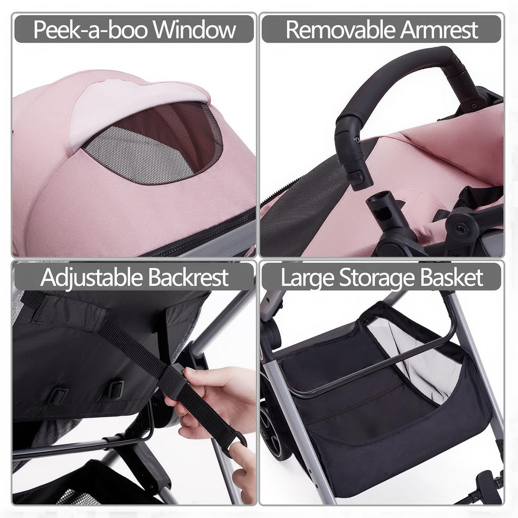 2 in 1 Convertible Baby Stroller C885