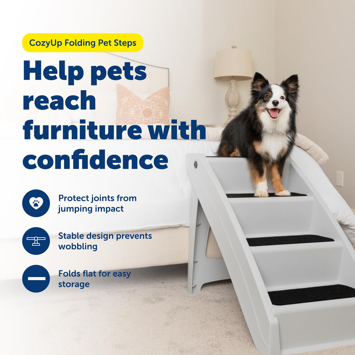 Folding Dog Stairs D10312