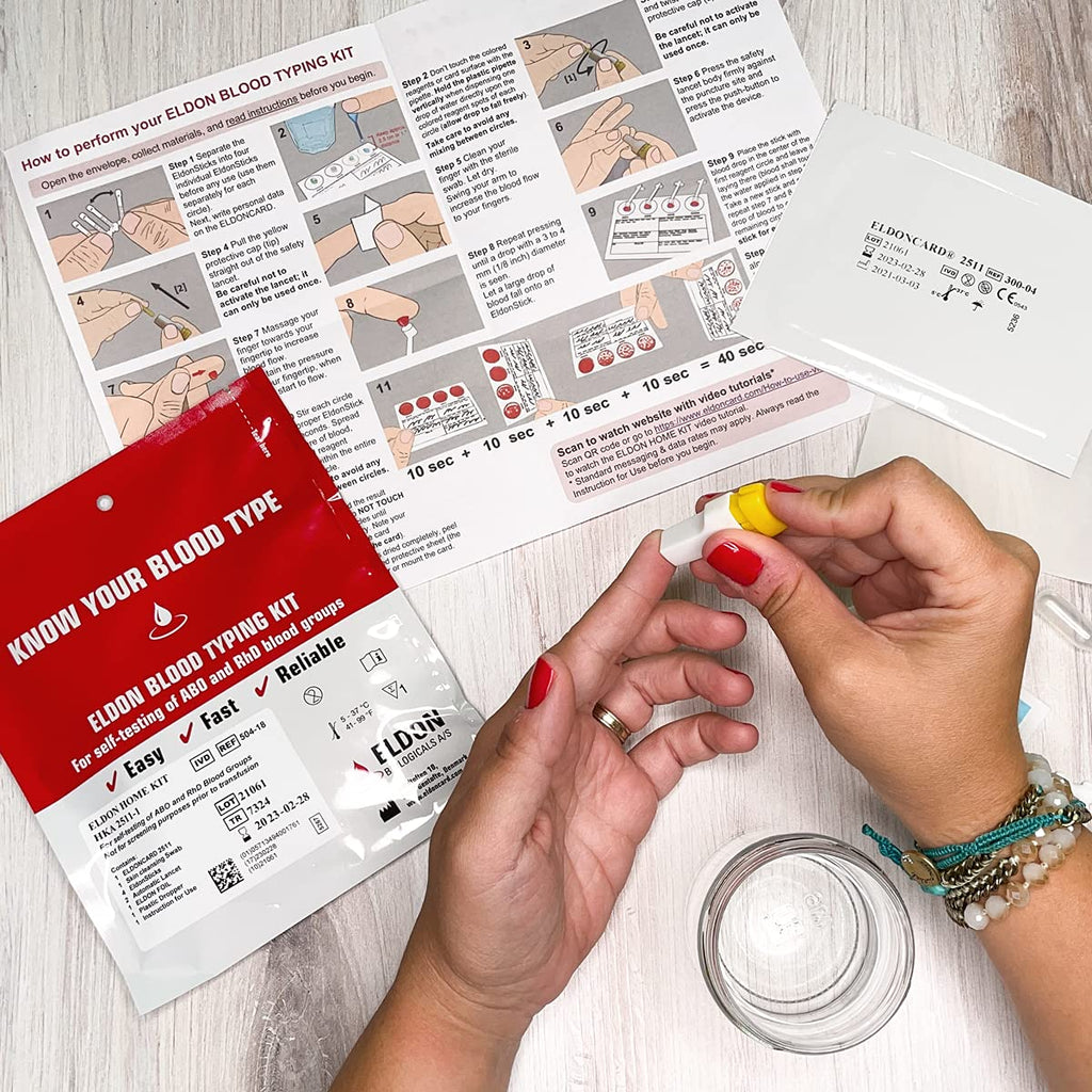 Home Blood Typing Kit N72548