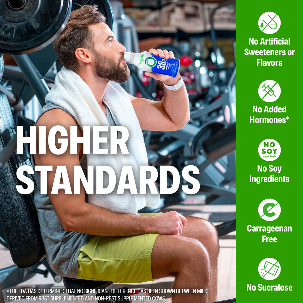 High Protein Grass-Fed Shake, Vanilla, 14 oz, 12pk C220