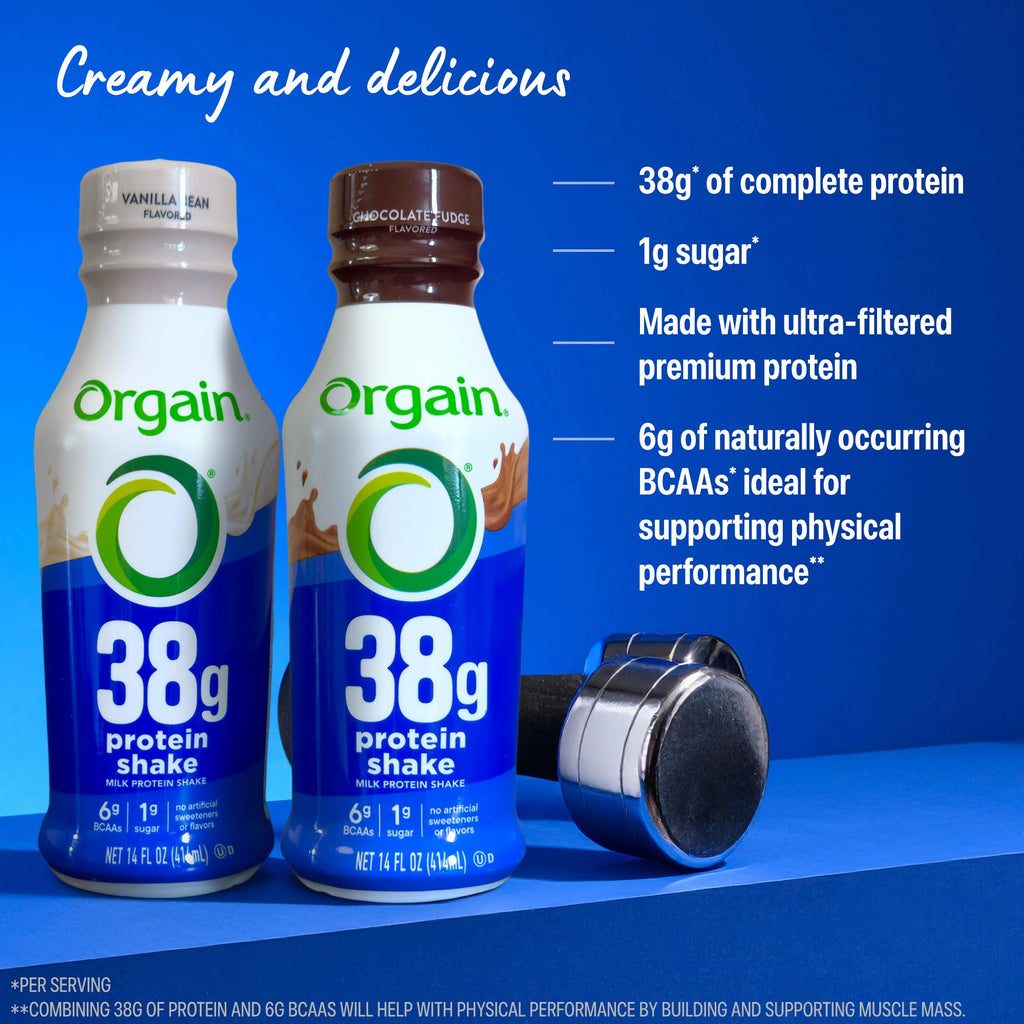 High Protein Grass-Fed Shake, Vanilla, 14 oz, 12pk C220