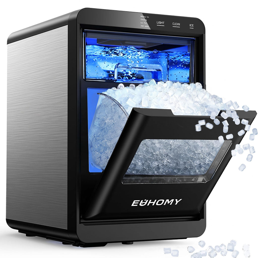 Nugget Ice Maker Countertop, 40lbs/24H, Black A3239