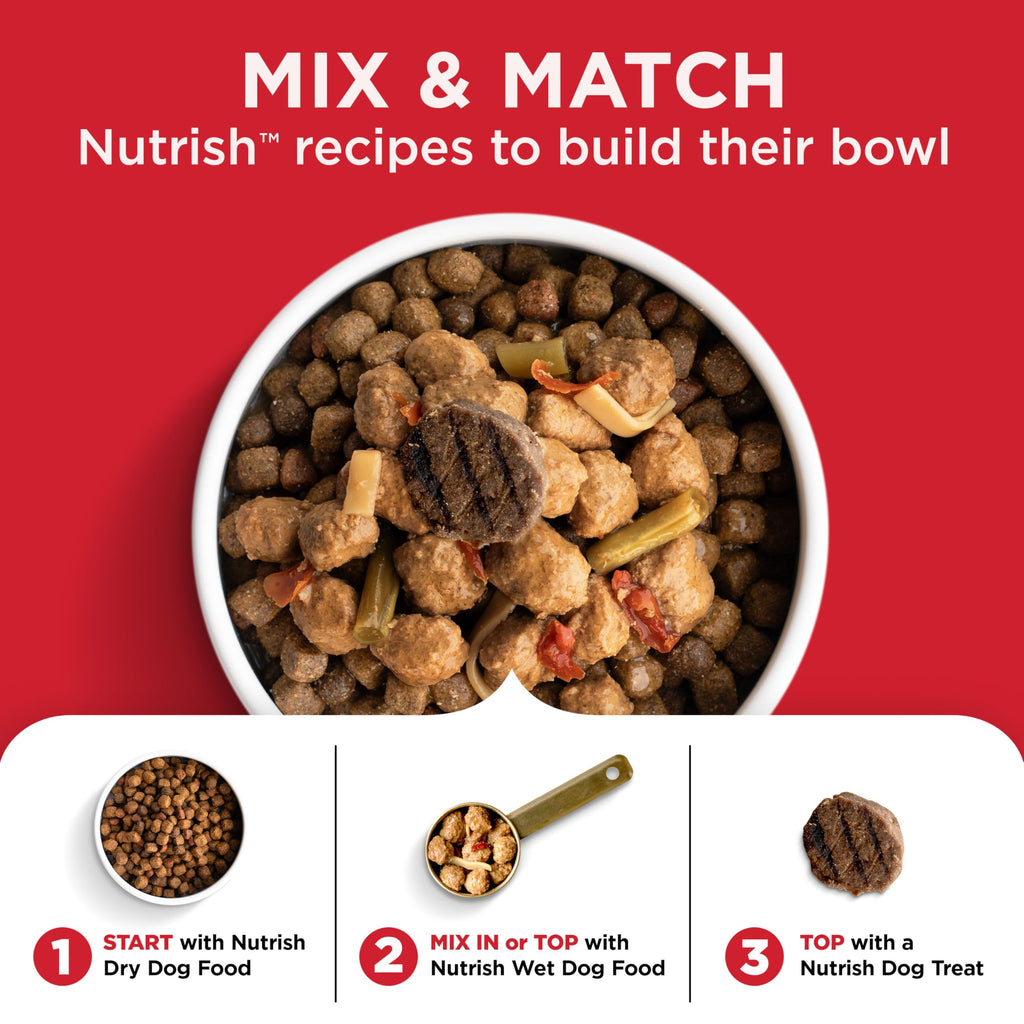Savory Favorites Wet Dog Food Variety Pack, 8 oz Tubs E831339