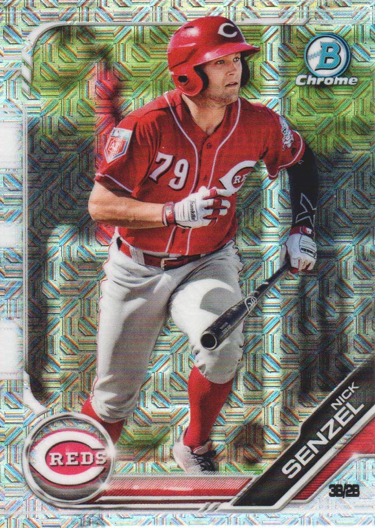 2019 Bowman Chrome Mega Box Prospect Baseball Refractor #BCP-43 Nick Senzel P608