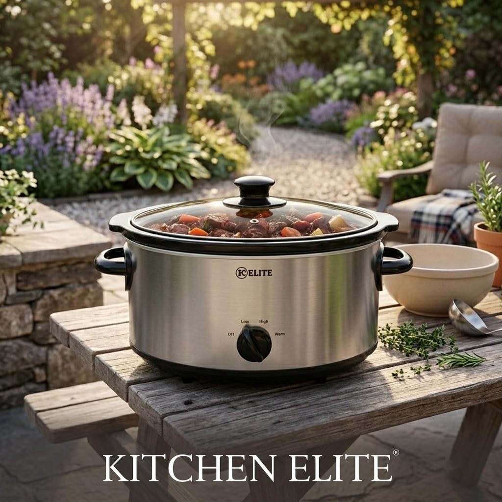 Stainless Steel 5 Quart Slow Cooker H18970