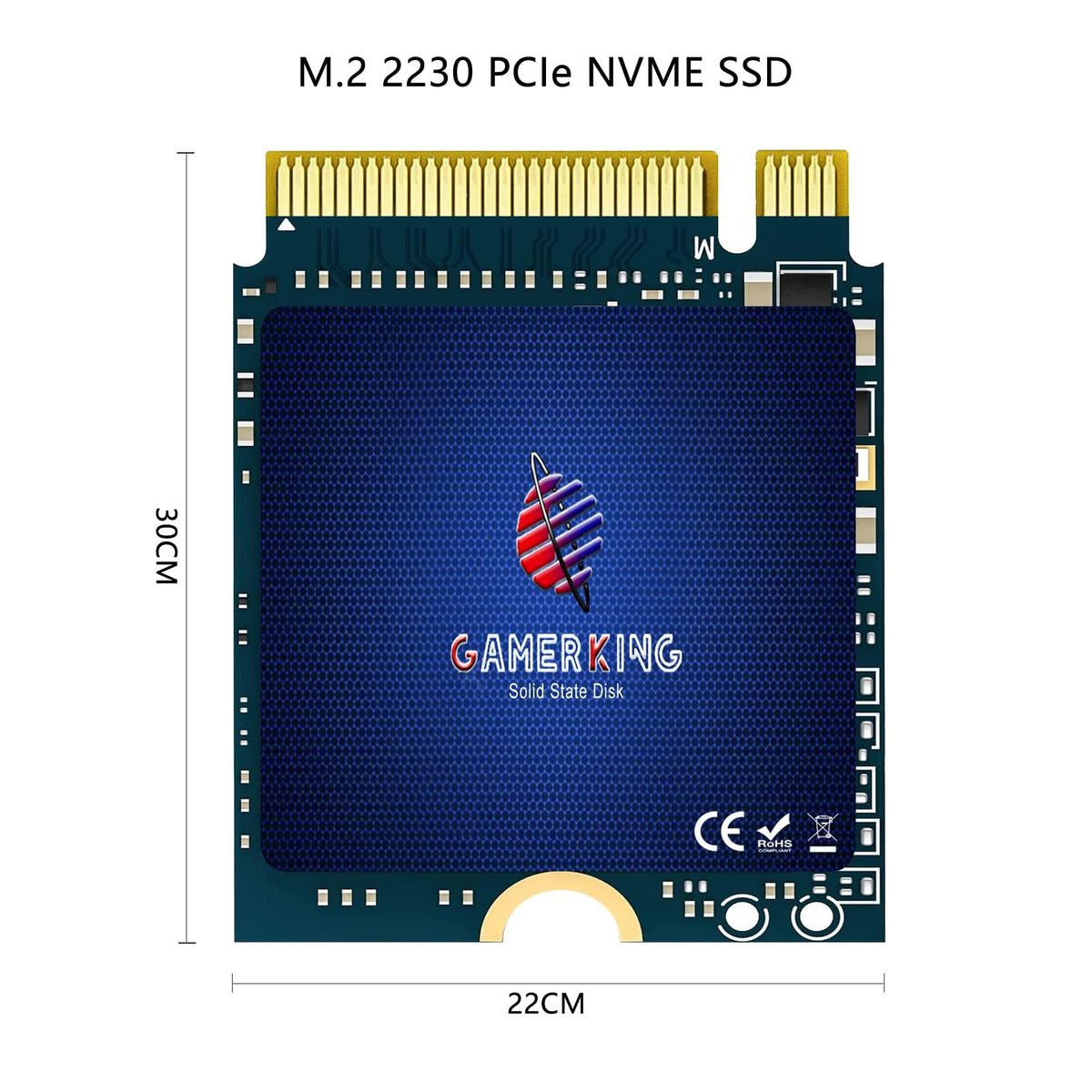 128GB M.2 2230 NVMe PCIe Gen 3.0X4 Internal SSD X4234