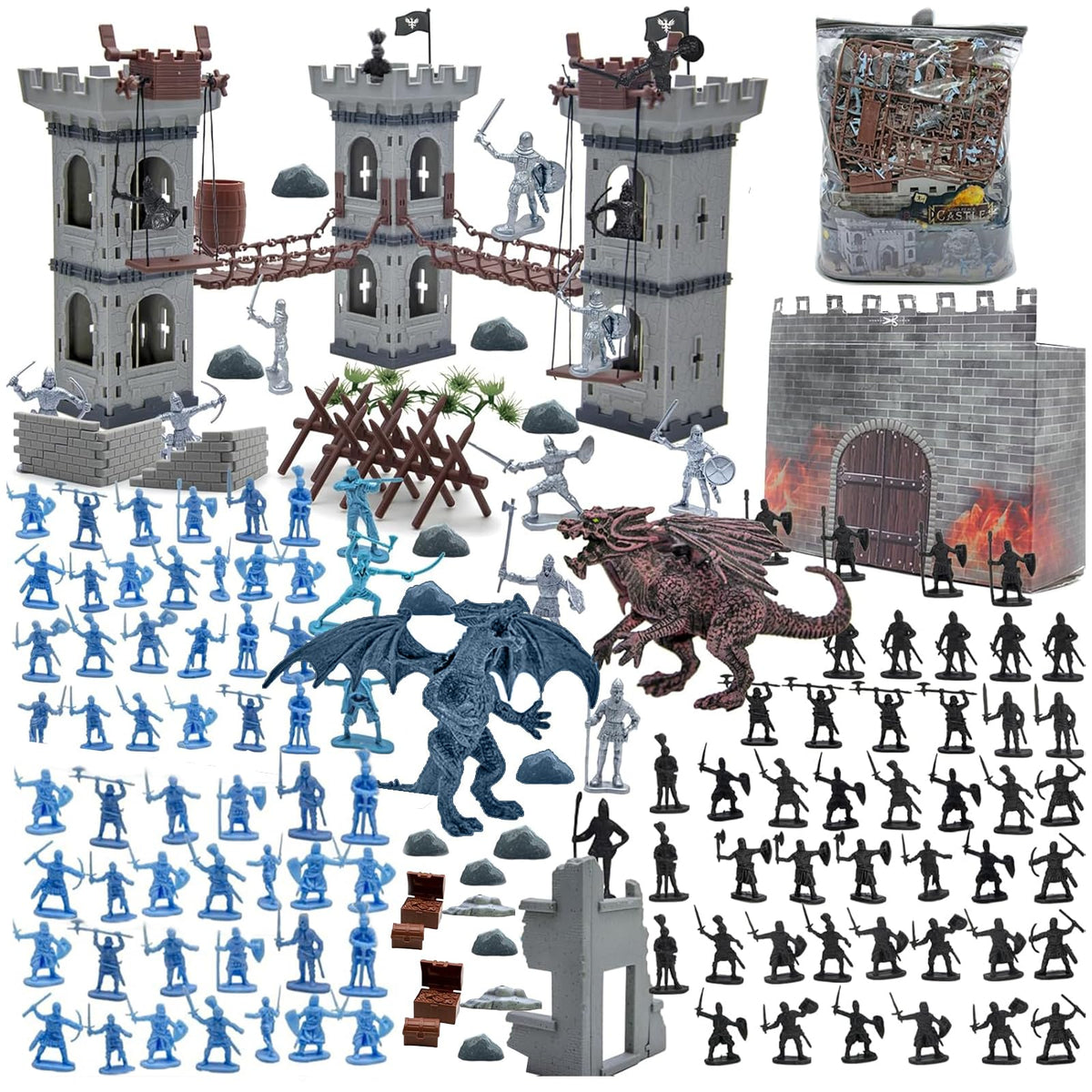 Army Men Action Figures Toy Soldiers Set M7082