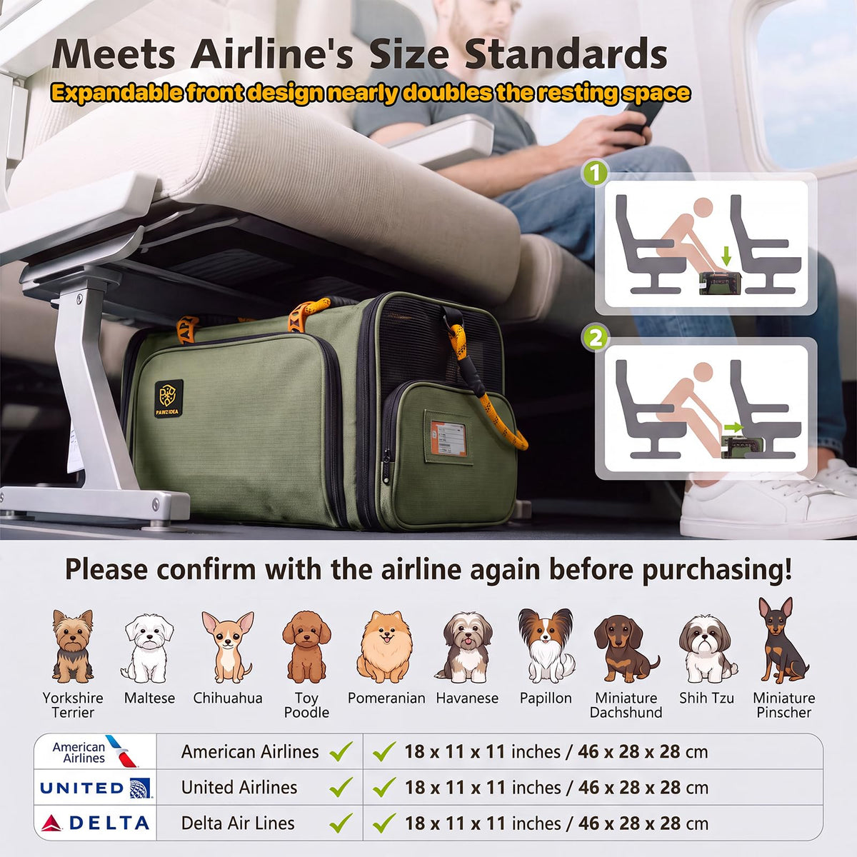 Expandable Pet Carrier P9761
