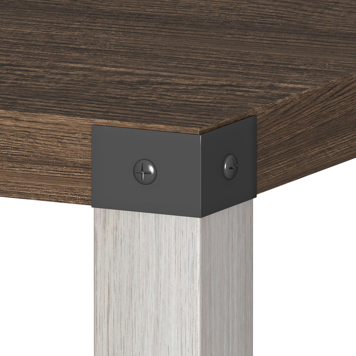 End Table Set of 2 with Storage Shelf T869