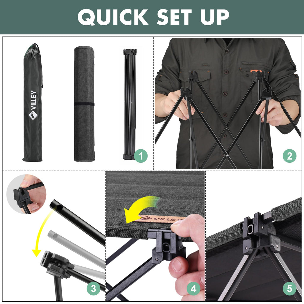 Folding Camping Table with Carry Bag Q861