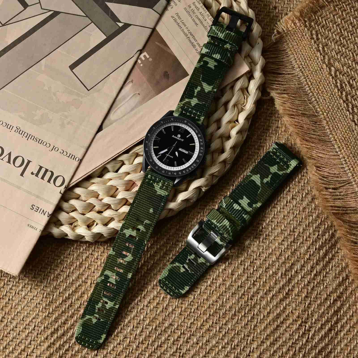 Quick Release Nylon Watch Band F468116