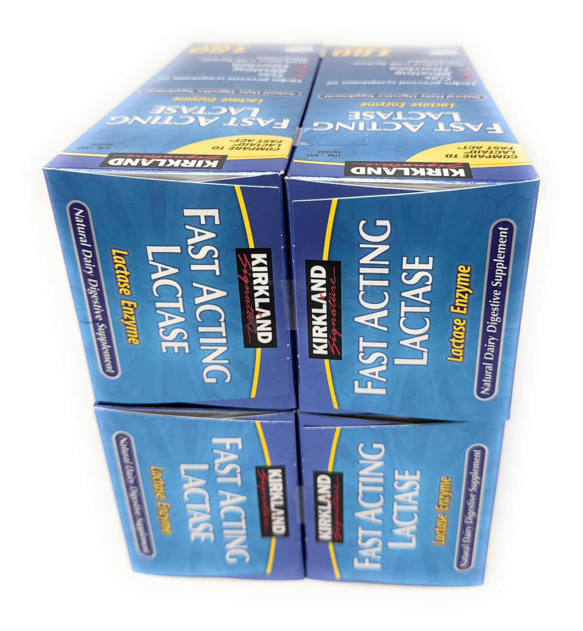 Fast Acting Lactase 720 Caplets 4 Pack L5964