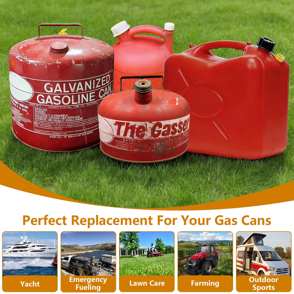 Gas Can Spout with Rubber Stopper X90106