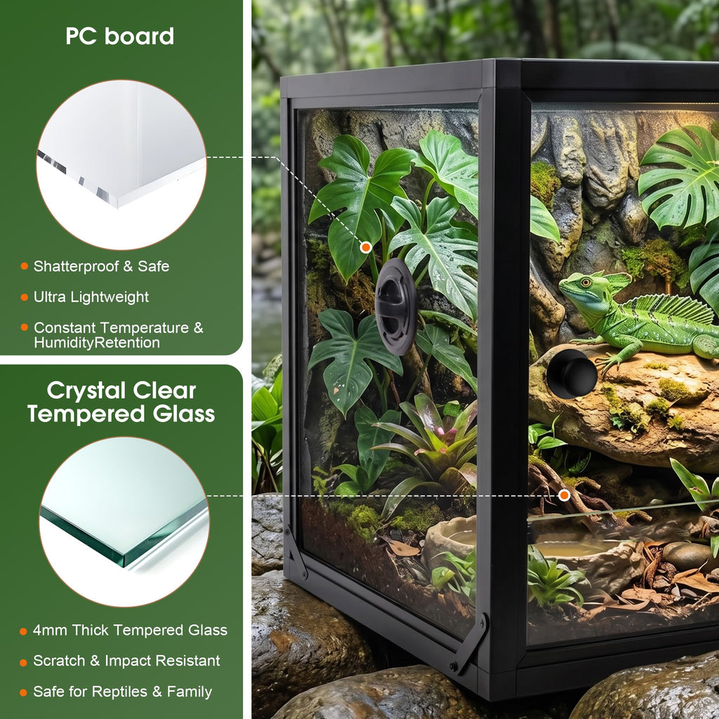 50 Gallon Front Opening Reptile Tank H148400