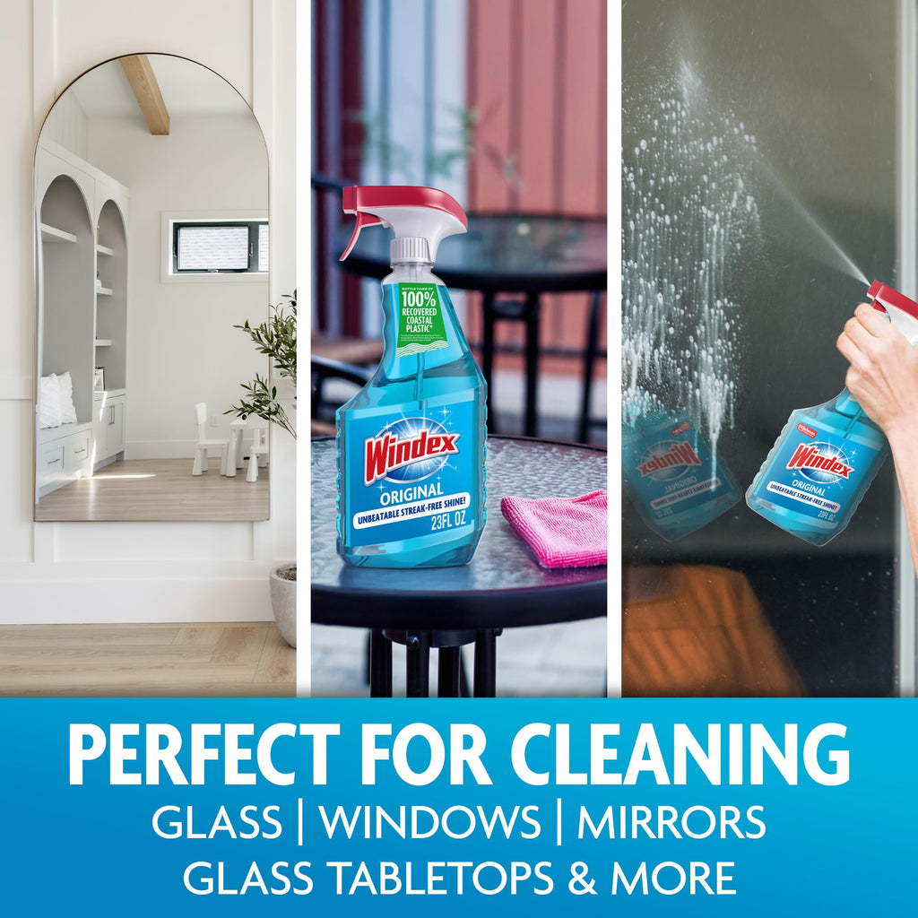 Glass & Window Cleaner Spray Bottle 23 oz D7848
