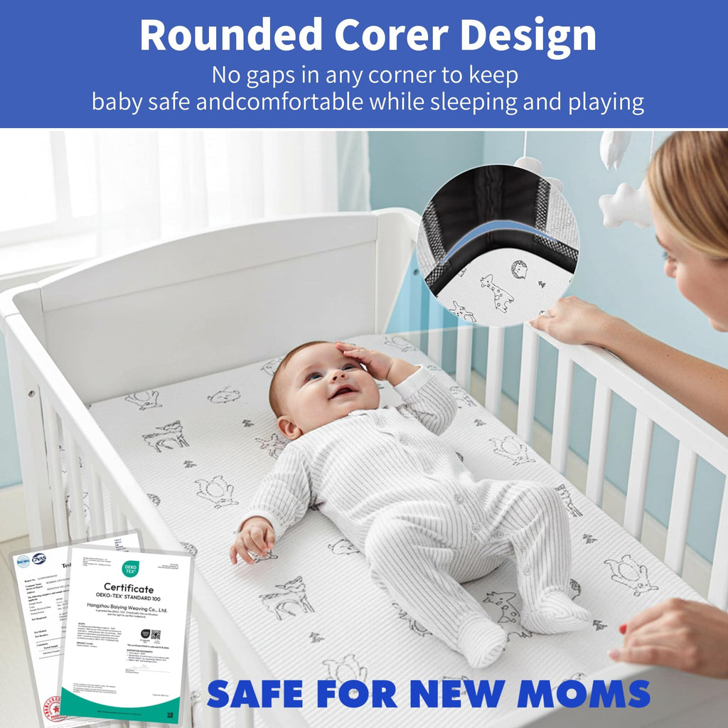 Pack and Play Mattress 38"x26" Firm Support Foam M937434