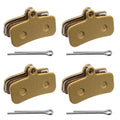 4 Packs Front and Rear Disc Brake Pads O397