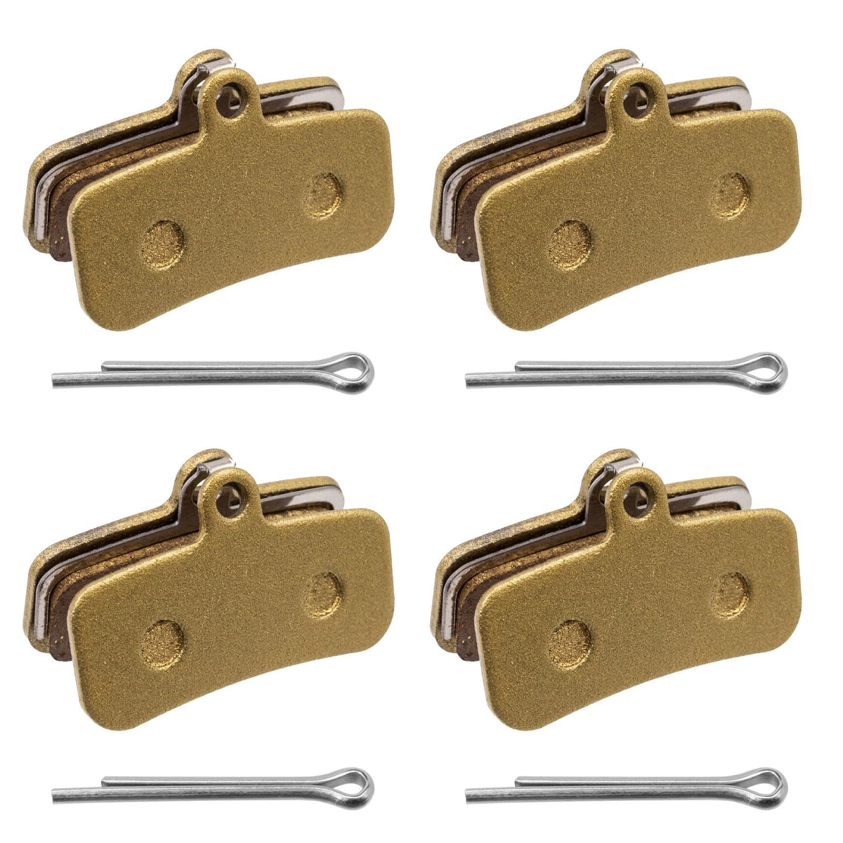4 Packs Front and Rear Disc Brake Pads O397