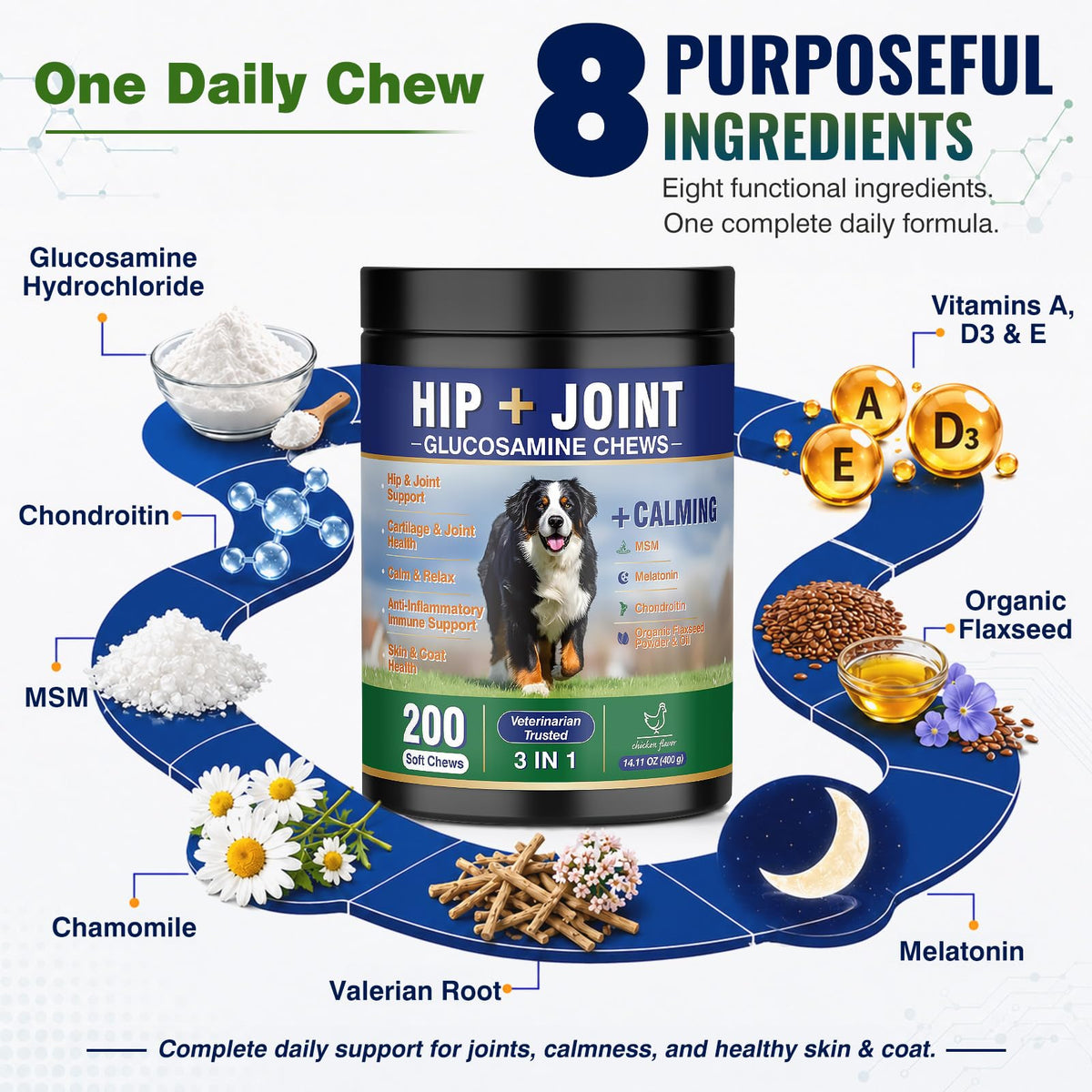Hip and Joint Supplement for Dogs 200ct G282263