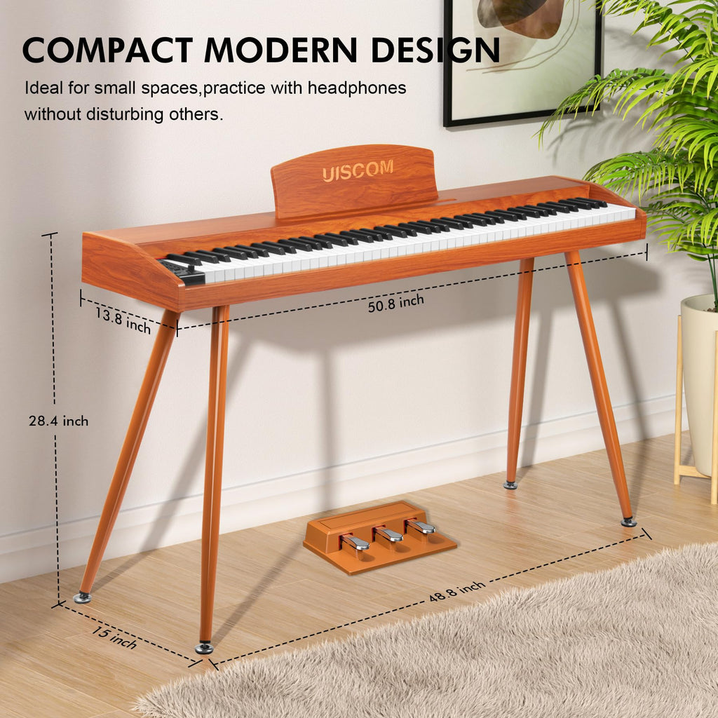 88 Key Semi-Weighted Digital Piano Keyboard C5801