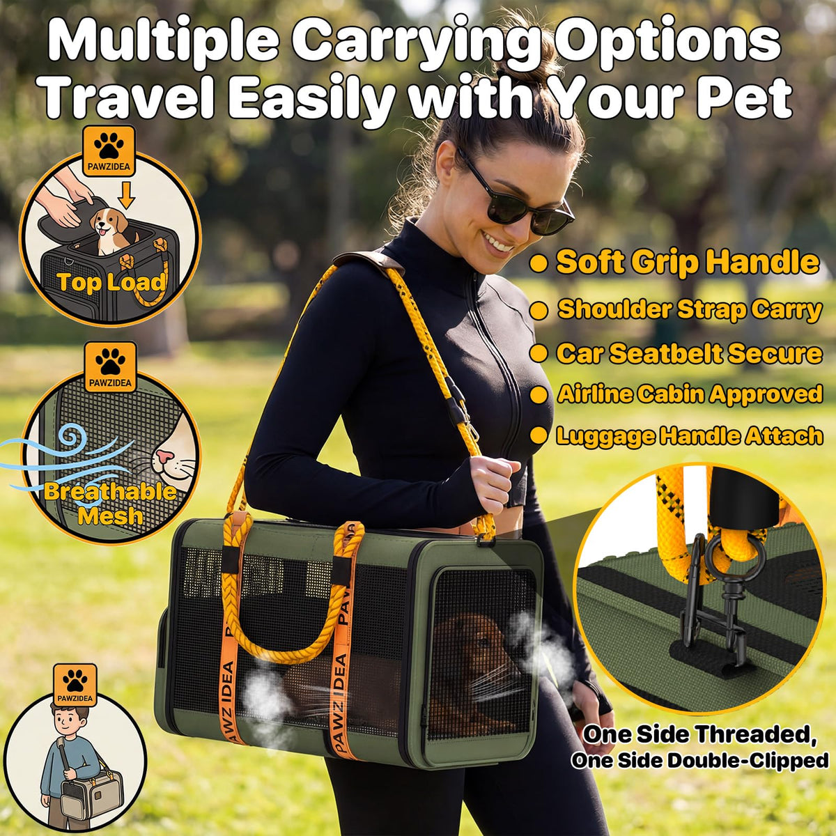 Expandable Pet Carrier P9761