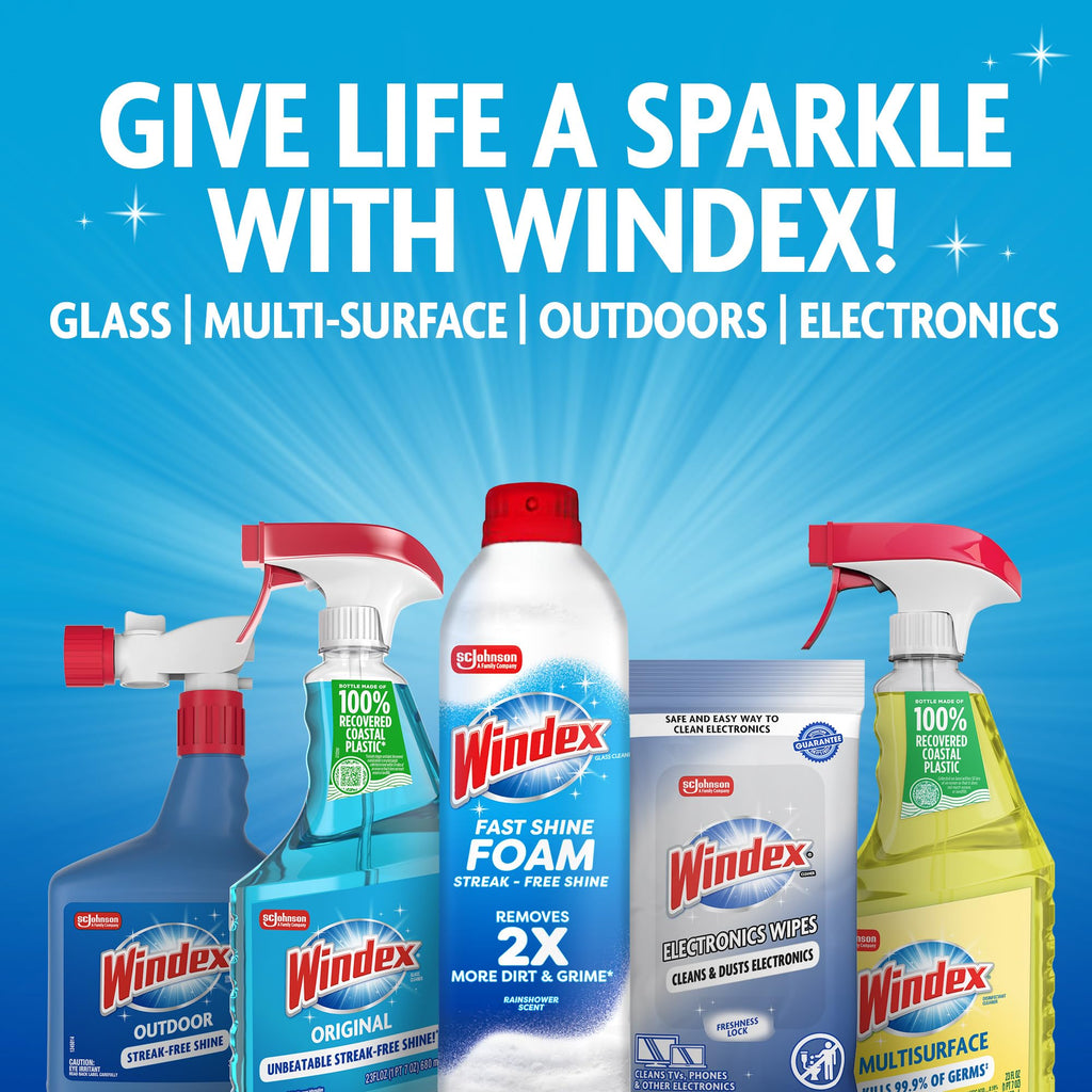 Glass & Window Cleaner Spray Bottle 23 oz D7848