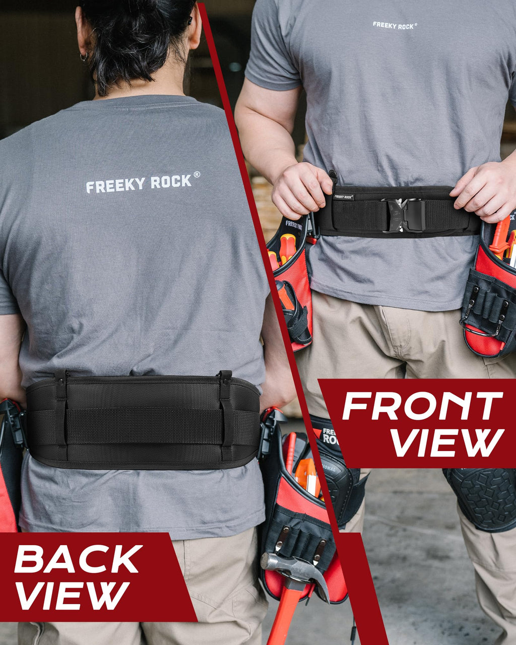 Padded Tool Belt with D Ring Q454897