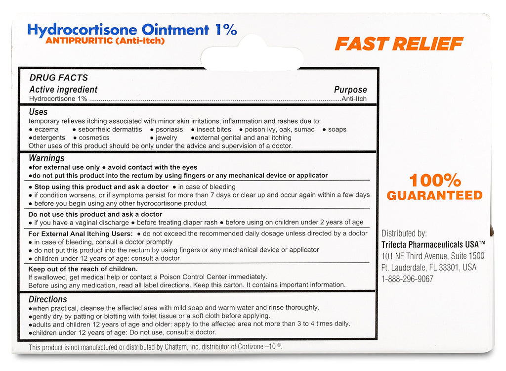 Hydrocortisone Ointment 1% 1 oz J3705