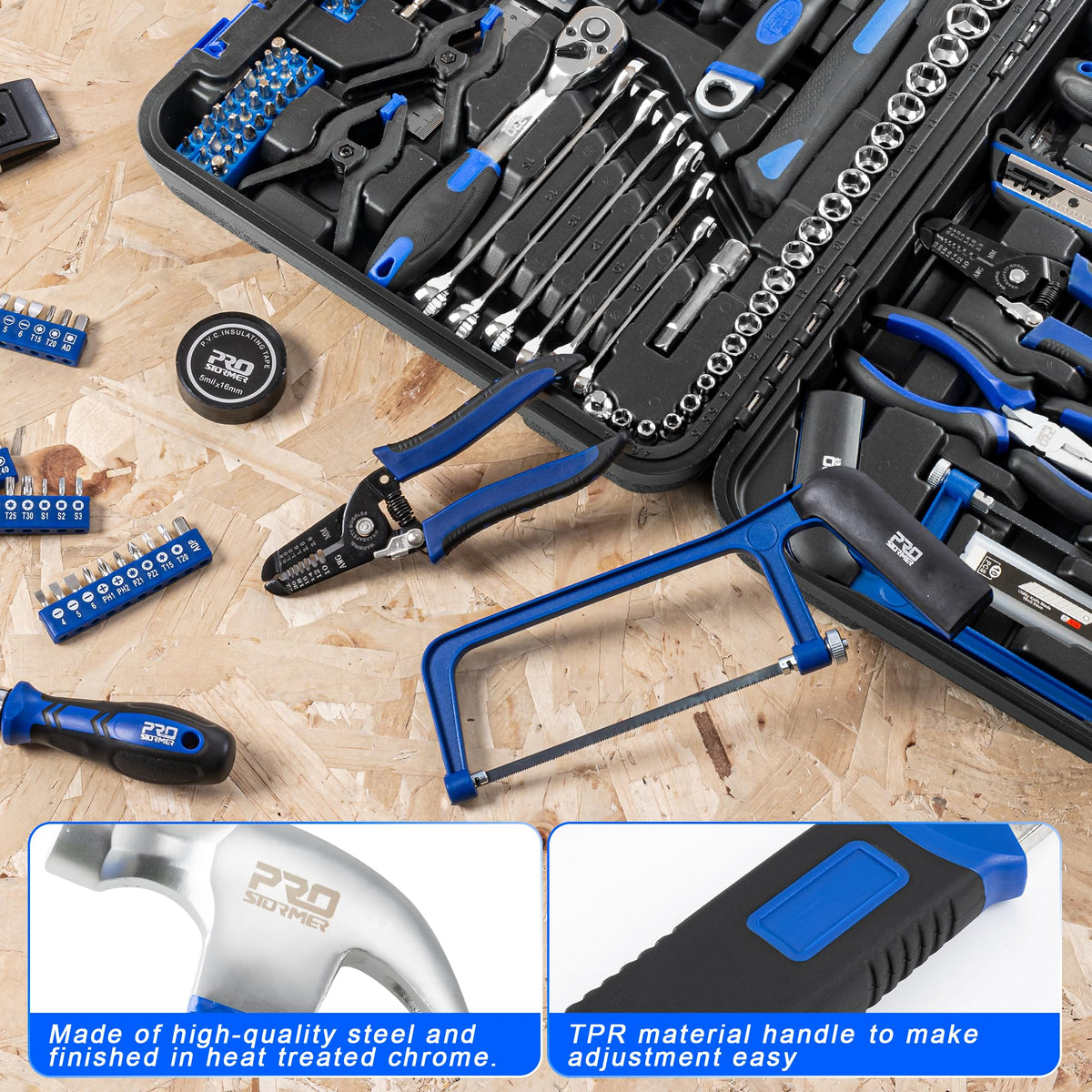 259-Piece Blue Hand Tool Set M86358